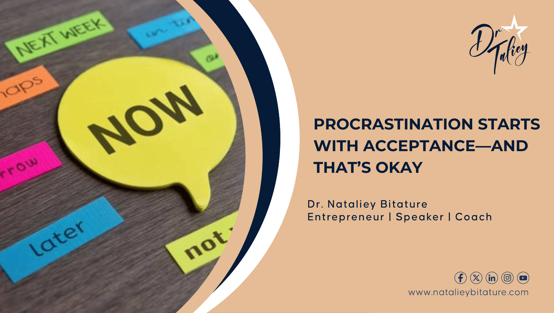 Procrastination Starts with Acceptance—And That’s Okay